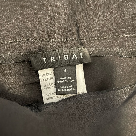TRIBAL Black Women’s Stretchy Slacks - Picture 6 of 7
